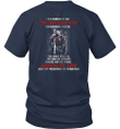 I Am A Warrior Of God The Lord Jesus Is My Commanding Officer Warrior Of Christ T-shirt