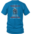I Am A Warrior Of God The Lord Jesus Is My Commanding Officer Warrior Of Christ T-shirt