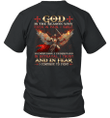 God Is The Reason Why Even In Pain I Smile In Confusion I Understand Knight Templar T-shirt