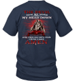 The Devil Saw Me With My Head Down Thought He Won Knight Templar T-Shirt