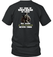 My Time in Uniform is Over But Being A Veteran Never Ends T-shirt