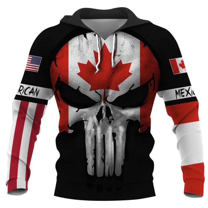 America with Canadian parts hoodie 3D Full Printing