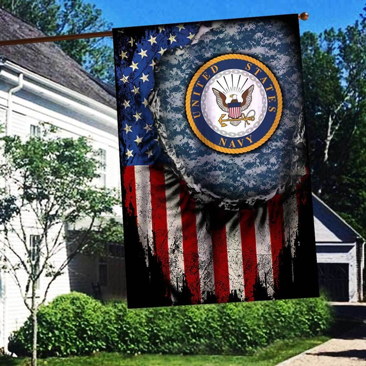 U.S. NAVY Flag 3D Full Printing