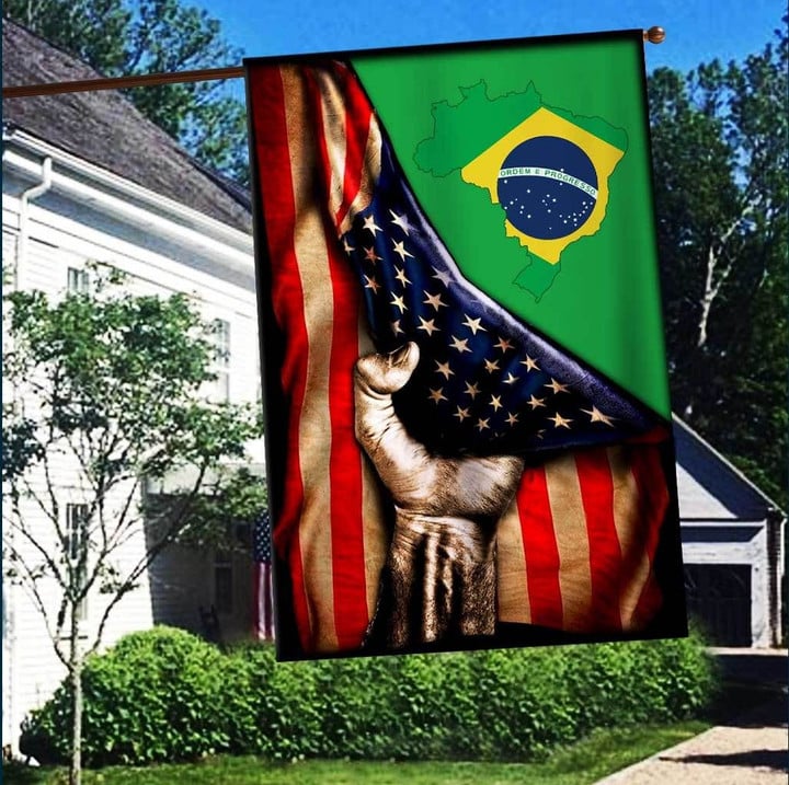Brazil-America Flag 3D Full Printing