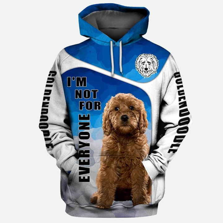 GOLDENDOODLE Not For Everyone 3D Full Printing