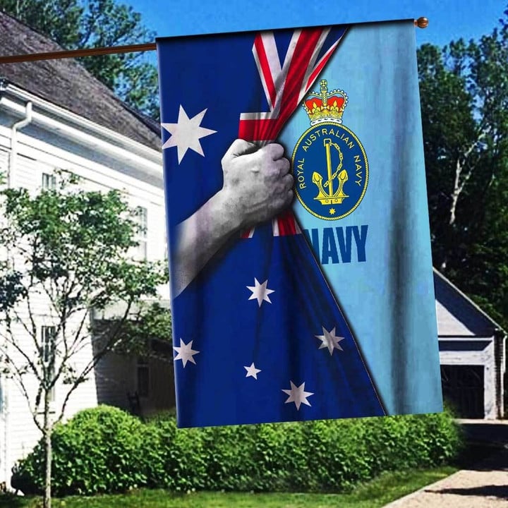 Royal Australian Navy Flag 3D Full Printing