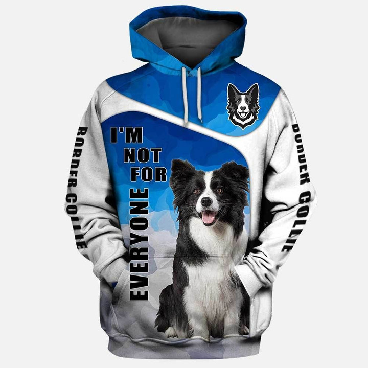 BORDER COLLIE Not For Everyone 3D Full Printing