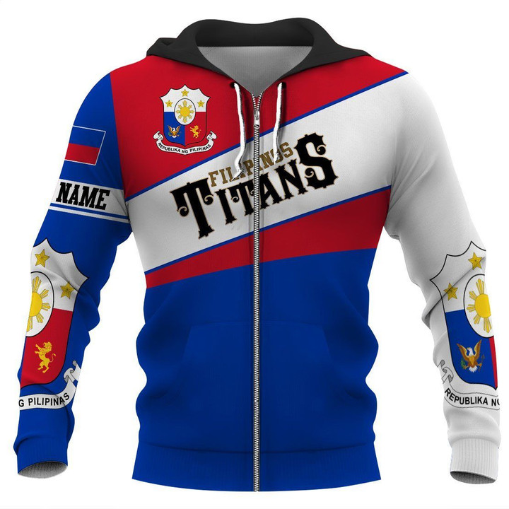 PERSONALIZED NAME FILIPINOIS TITANS 3D Full Printing
