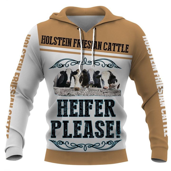 Holstein Friesian cattle 3D Full Printing