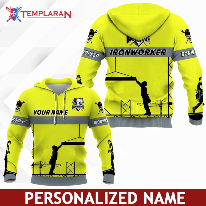 Personalized Ironworker Name 3D Full Printing