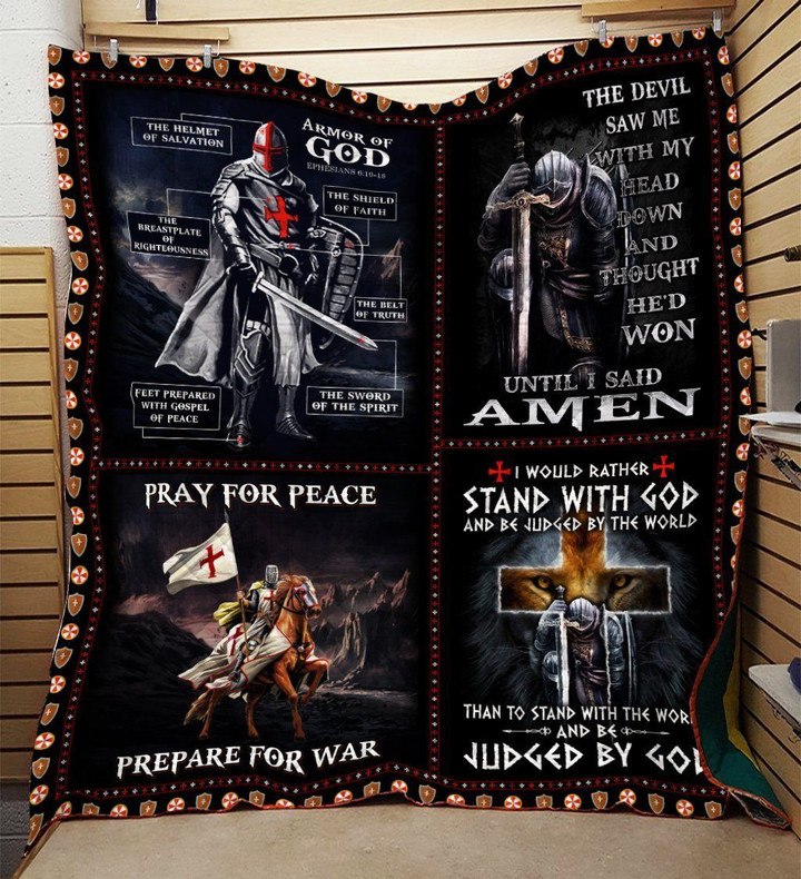 Knight Templar Blanket 3D Full Printing HQD-QHG00030