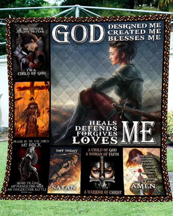 God Design Me - Love Me Knight Templar Blanket 3D Full Printing HQD-QHG00003