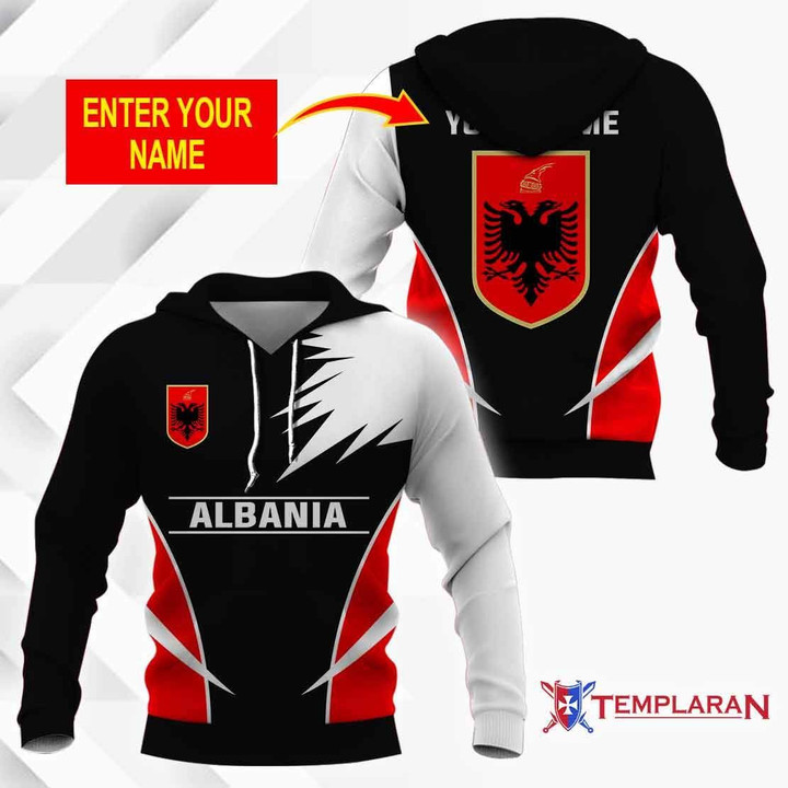 Personalized Name Albania 3D Full Printing