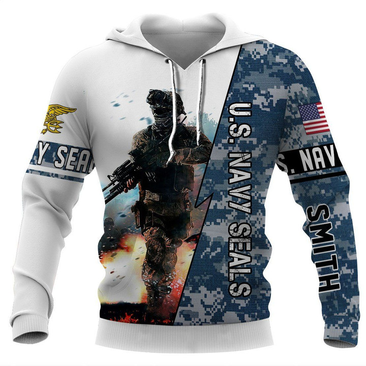 PERSONALIZED NAME U.S NAVY SEALS 3D FULL PRINTING