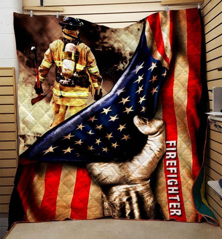 Firefighter Blanket 3D Printing HQT-QDT100013