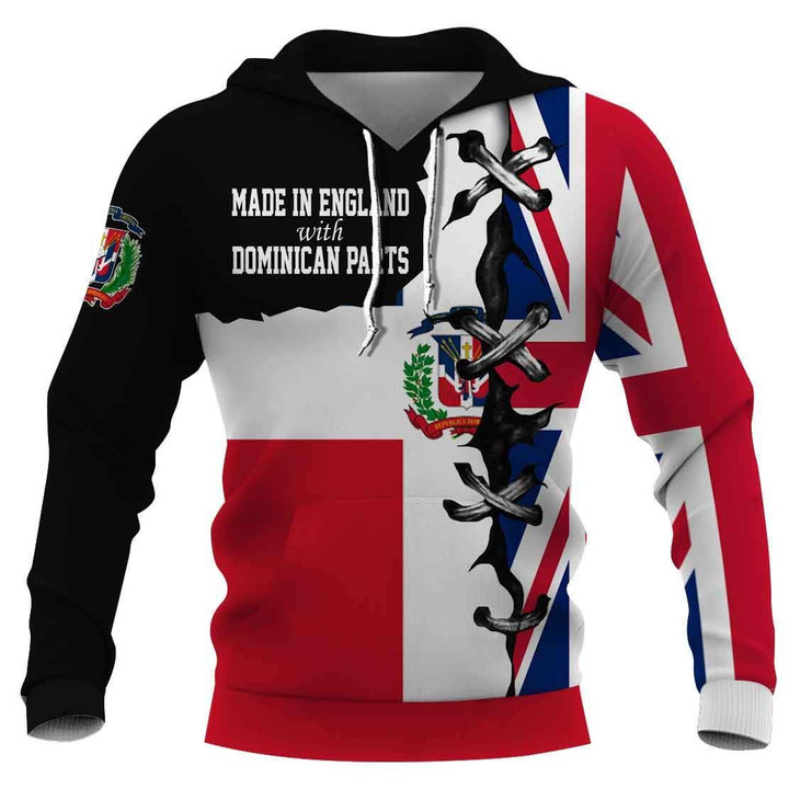 Dominican nationality hoodie 3D Full Printing