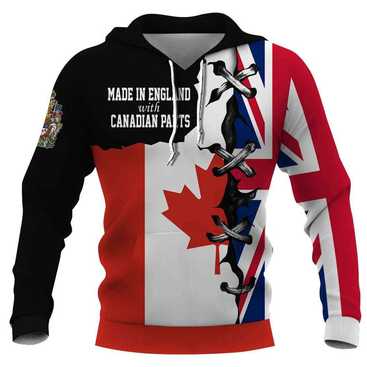 Canadian nationality hoodie 3D Full Printing