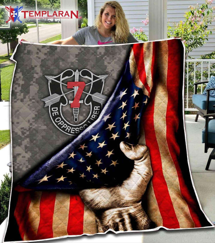 7th Special Forces Group Blanket 3D Printing