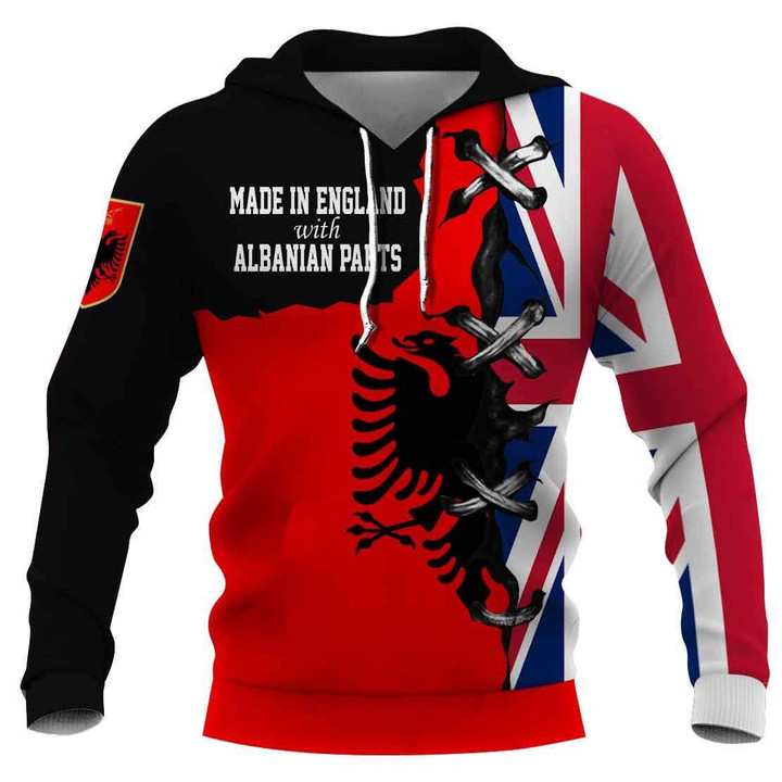 Albanian nationality hoodie 3D Full Printing