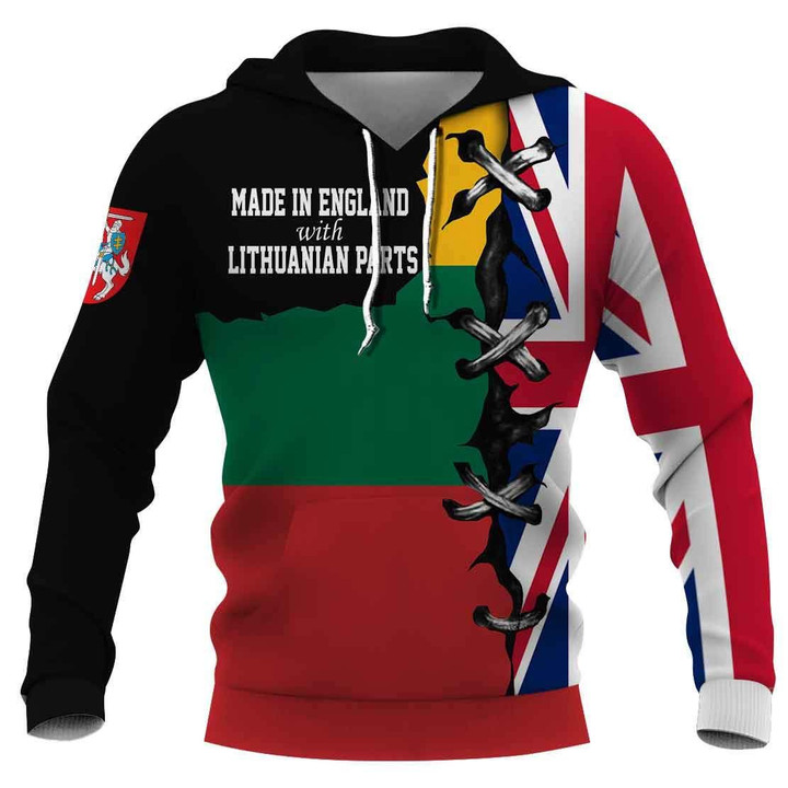 Lithuanian nationality hoodie 3D Full Printing