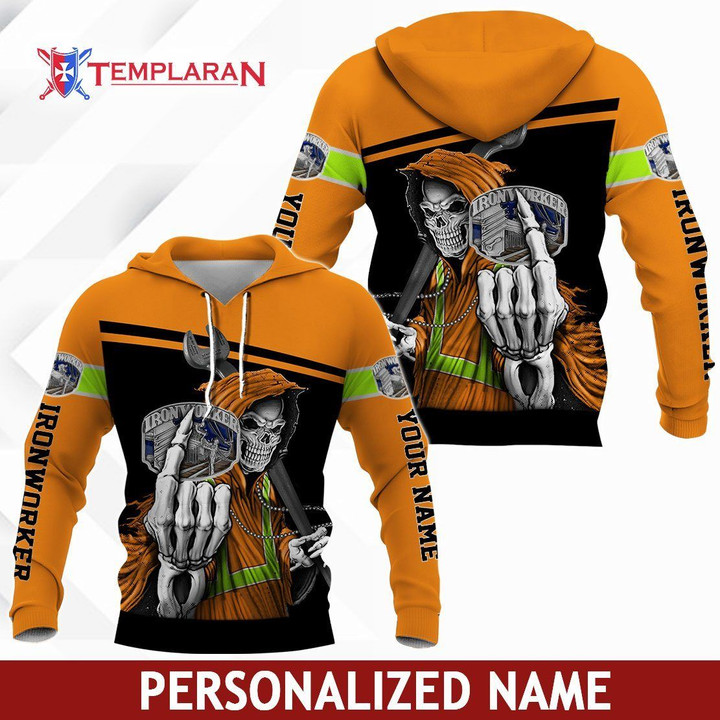 Personalized Name Ironworker 3D Full Printing