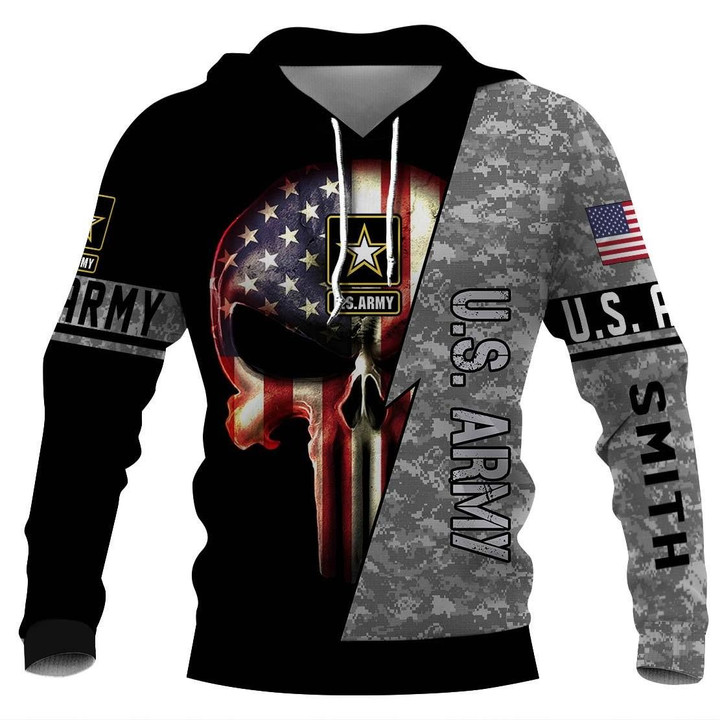 Personalized Name U.S Army 3D Full Printing