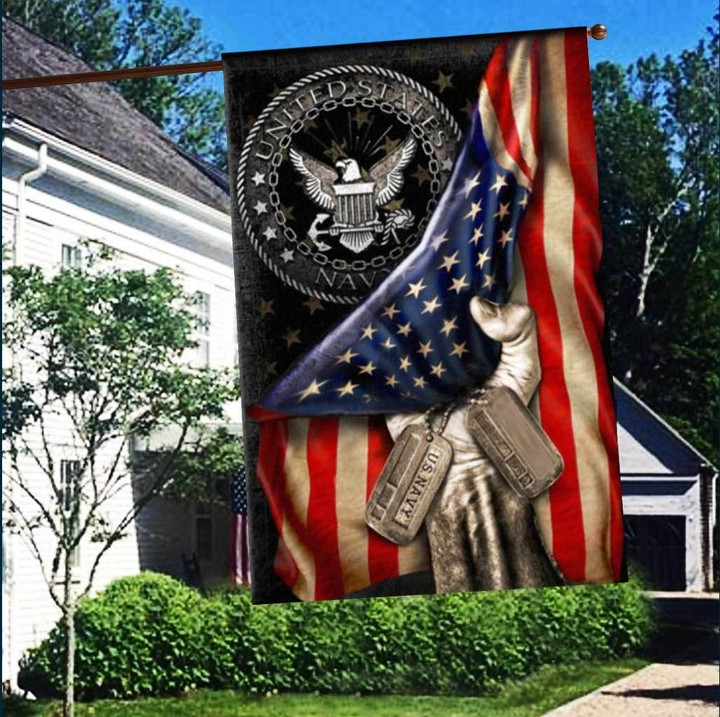 U.S NAVY Flag 3D Full Printing