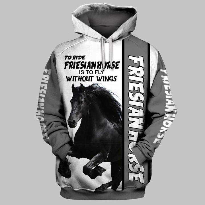 Friesian horse 3D Full Printing