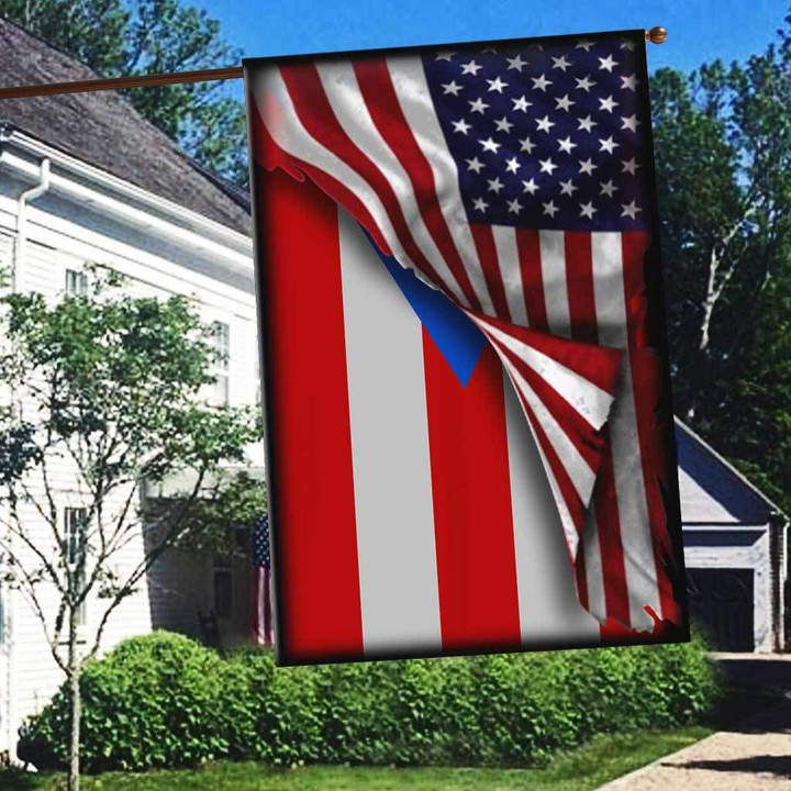 puerto rico AND AMERICAN Flag 3D Full Printing
