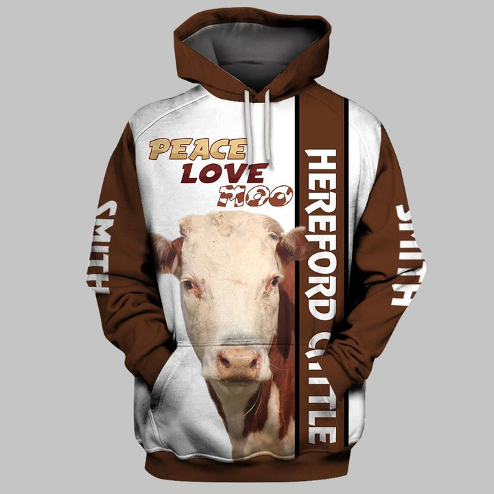Hereford cattle 3D Full Printing
