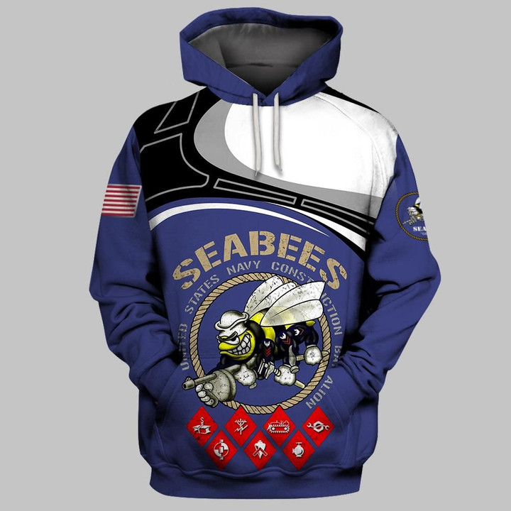 U.S Navy Seabees 3D Full Printing