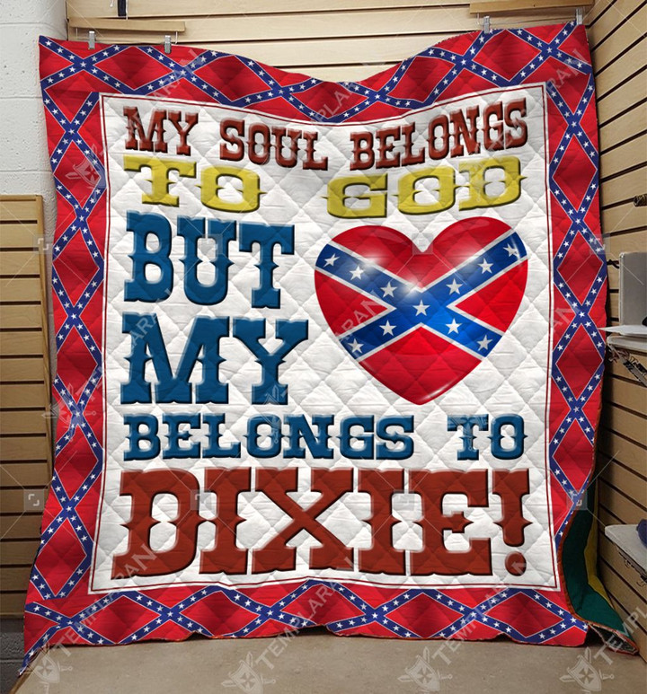 Redneck Dixie Confederate flag Blanket 3D Printing HQT-QHG00037