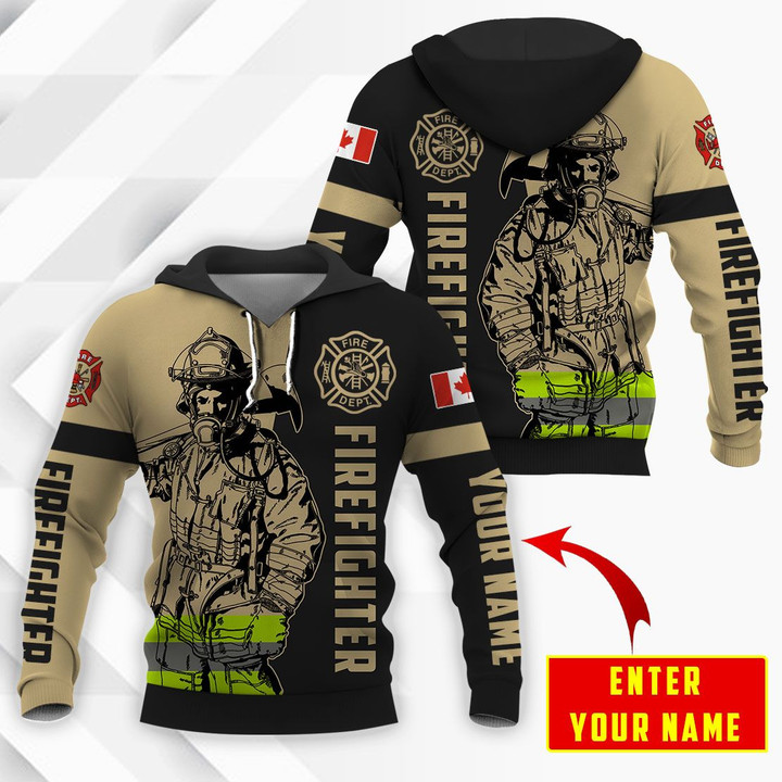 Canada Firefighter Limited edition 3D Full Printing