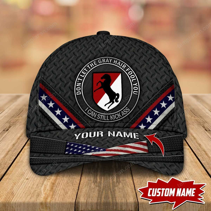 11th Armored Cavalry Regiment PERSONALIZED CAP