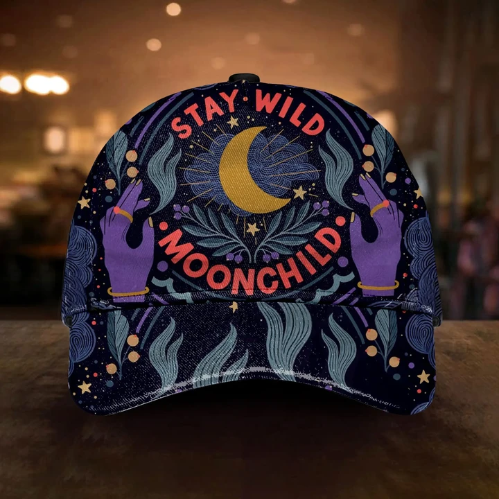 Stay wild Moon child Classic Cap