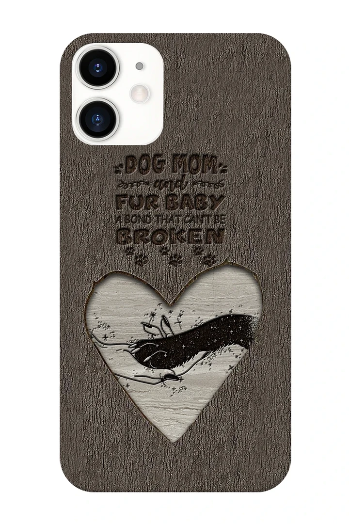 Personalized Name DOG MOM & FUR BABY Phonecase DHL-24VA006