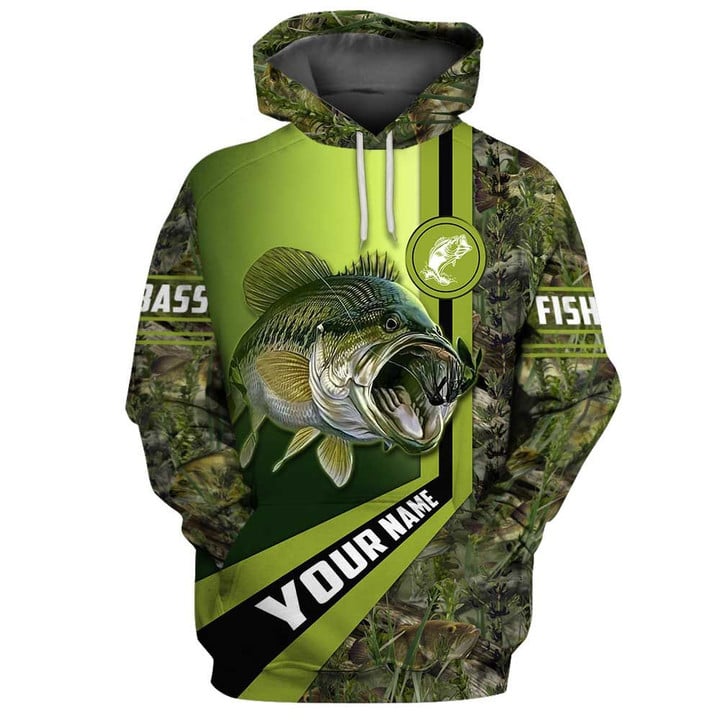 Bass Fishing 3D Full Printing Hoodie & Tshirt