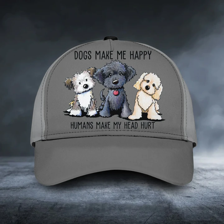 Dogs make me happy Cap nla-30va001