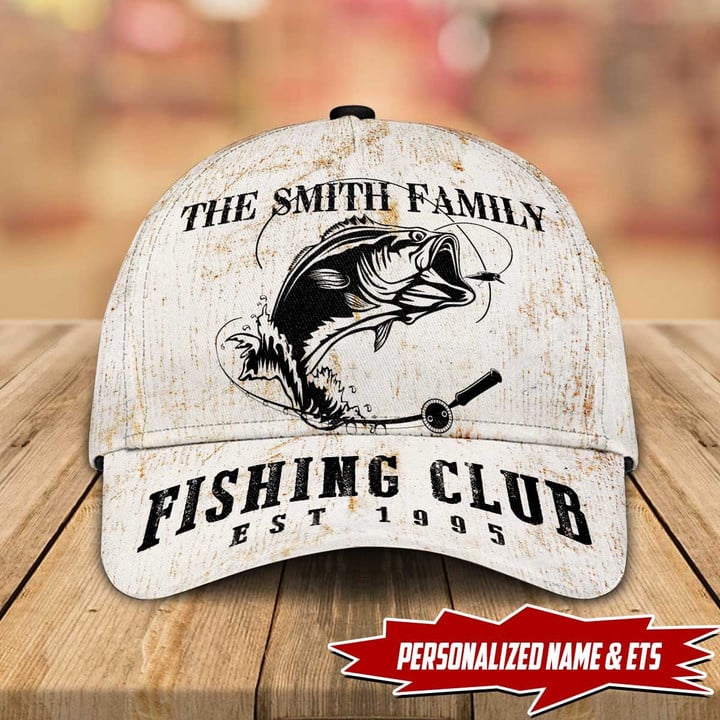 Personalized Fishing Club Classic Cap nla-30tp007