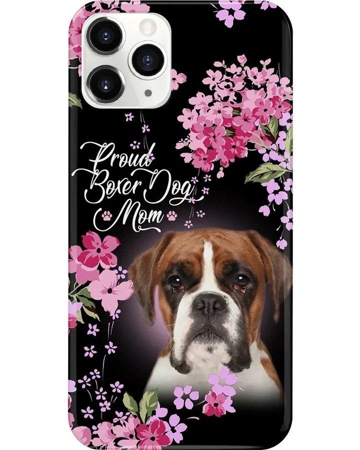 PROUD BOXER DOG MOM Phonecase DHL-24NQ011 Apparel Fuel iPhone 12 / 12 Pro Case Gloss -