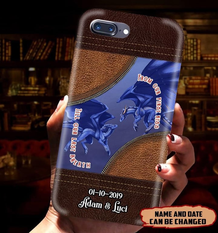 From our first kiss till our last breath dragon phonecase NTK-24va002 Phonecase FUEL