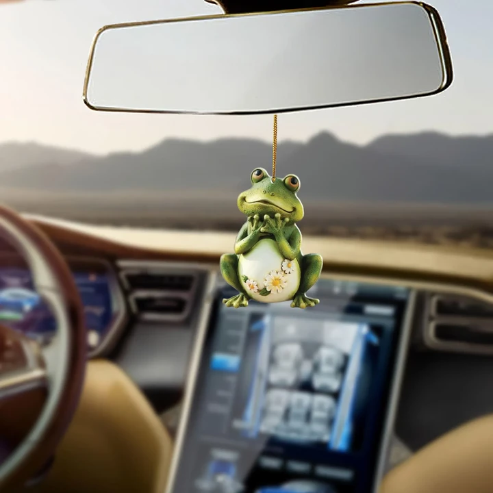 Cute Frog Car Hanging Ornament
