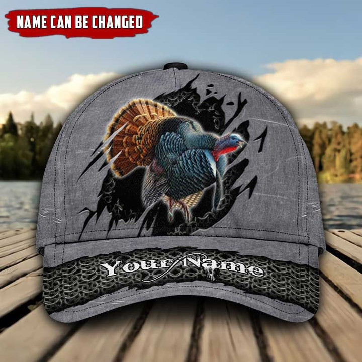 TURKEY HUNTING PERSONALIZED CAP