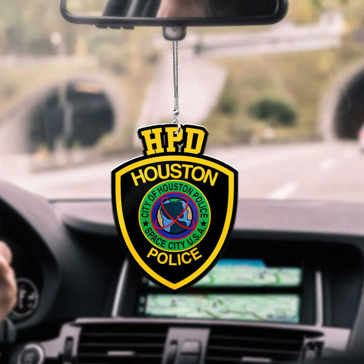Houston Police Department CAR HANGING ORNAMEN tdh | hqt-37sh014