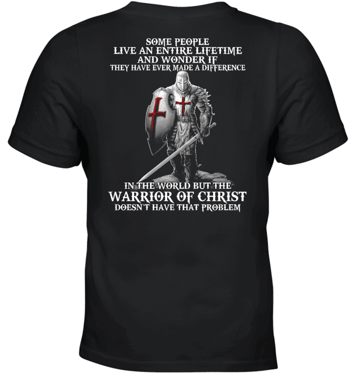 Some People Live An Entire Lifetime Knight Templar T-Shirt