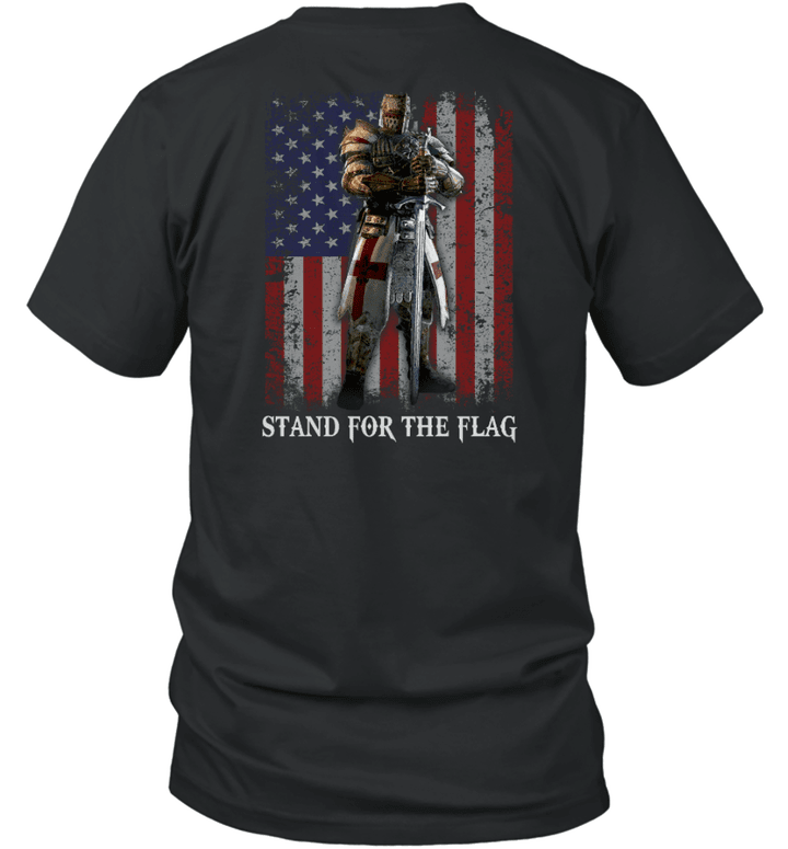 Stand For The Lag Warrior Standing Knight Templar T-Shirt
