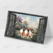 BOXER - CANVAS Window [ID3-B] | Framed, Best Gift, Pet Lover, Housewarming, Wall Art Print, Home Decor
