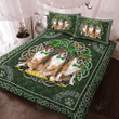 BOXER Quilt Bedding Set Irish Pattern [ID3-T] | Quilt, 2 Pillow covers, Comforter, Bed Sheet Set