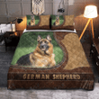 GERMAN SHEPHERD Quilt Bedding Set Pro 056 V2 [ID3-B] | Quilt, 2 Pillow covers, Comforter, Bed Sheet Set