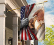  DACHSHUND - Flag Hand God [ID3-P] | House Garden Flag, Dog Lover, New House Gifts, Home Decoration
